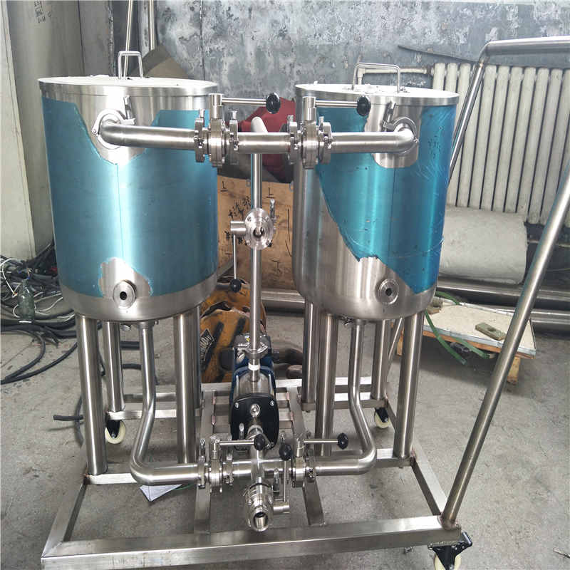 500L stainless steel CIP system contained in the craft beer brewing equipment for sale from Chinese factory Z1